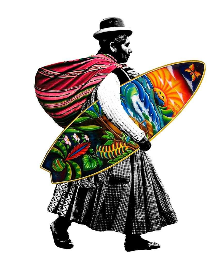 T-shirt CHOLITA SURF