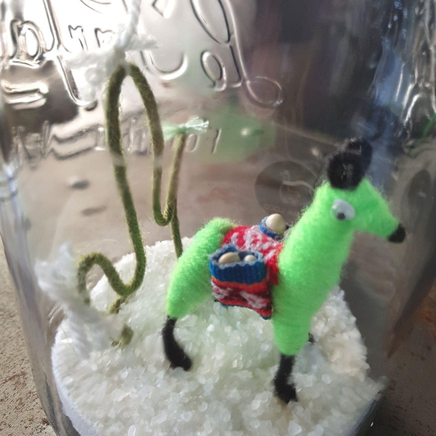 Lama en Bocal UYUNI - Lama Loco