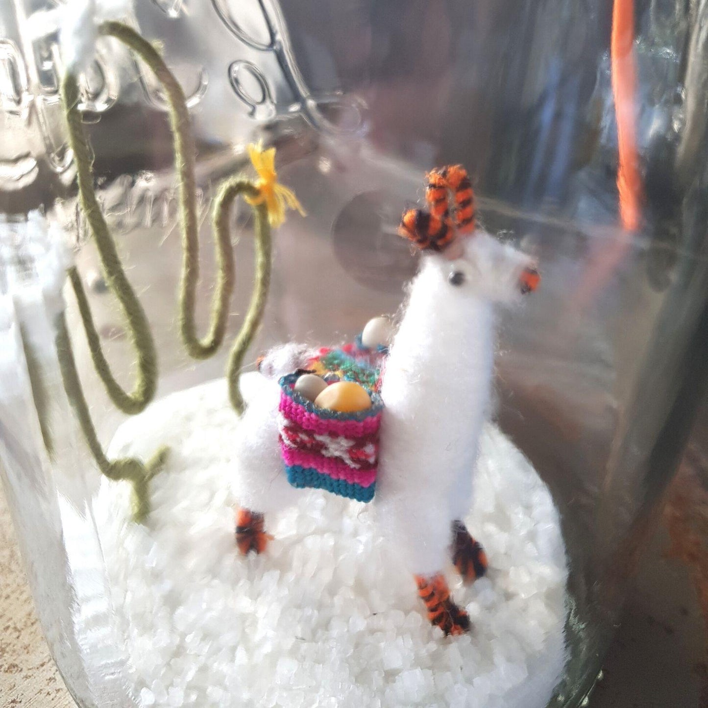 Lama en Bocal UYUNI - Lama Loco