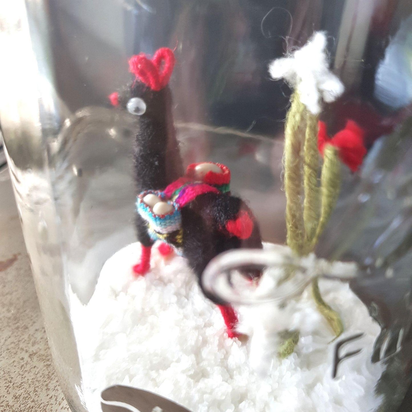 Lama en Bocal UYUNI - Lama Loco