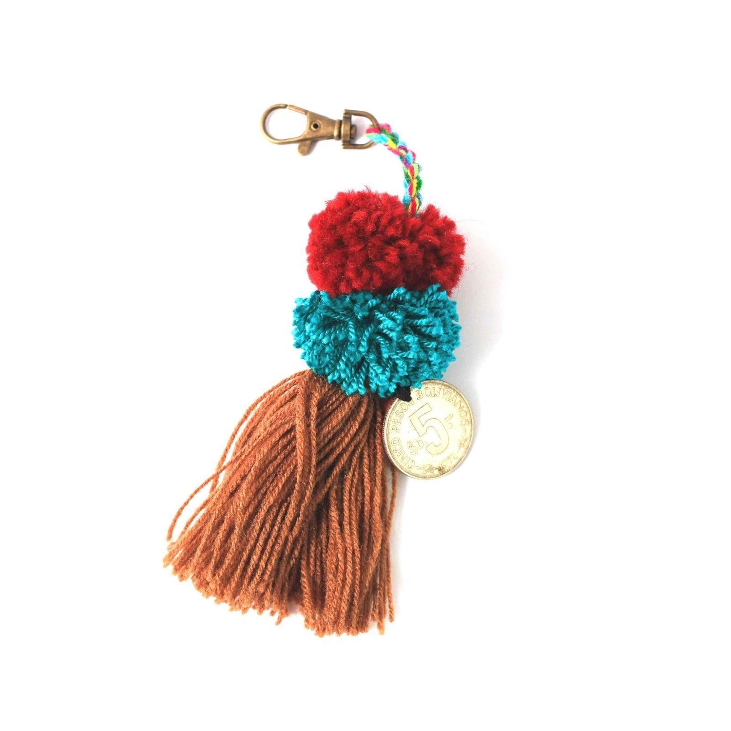 Porte Clés / Bijou de sac LLAVERO - Lama Loco