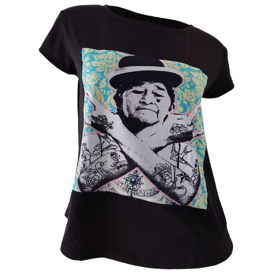 T-shirt CHOLITA ROCK - Lama Loco