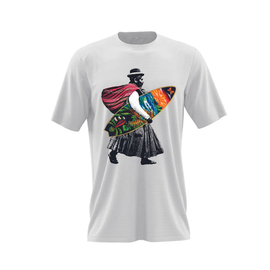 T-shirt CHOLITA SURF - Lama Loco