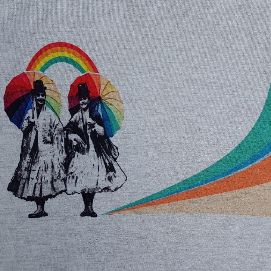 Crop top CHOLITA LOVE - Lama Loco